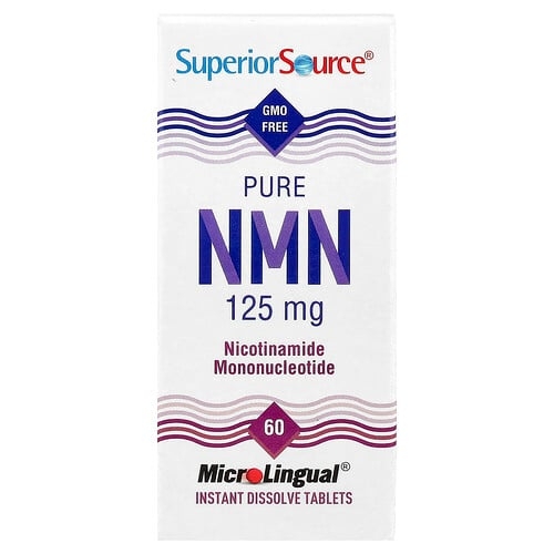 슈프리어 소스 Superior Source, 순수 NMN, 즉시 용해되는 정제 60정 상세 이미지