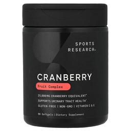스포츠 리서치 Sports Research, 크랜베리 농축물, 250mg, 소프트젤 90정
