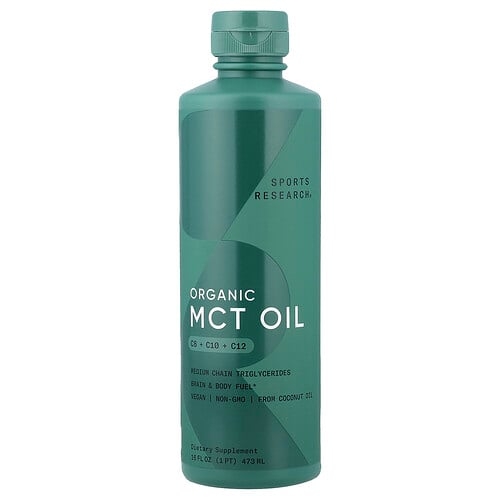 스포츠 리서치 Sports Research, 유기농 MCT 오일, C8 + C10 + C12, 473ml(16fl oz) 상세 이미지