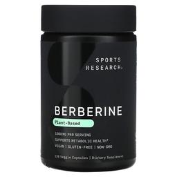 스포츠 리서치 Sports Research, 베르베린, 베지 캡슐 120정(캡슐 1정당 500mg)