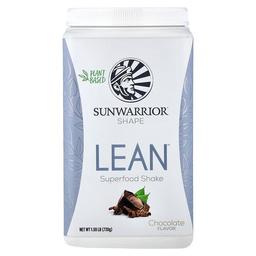 썬워리어 Sunwarrior, 모양, Lean™ 슈퍼 푸드 셰이크, 초콜릿 맛, 720g(1.59lb)