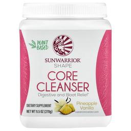 썬워리어 Sunwarrior, 쉐이프, 코어 클렌저, 파인애플 바닐라, 270g(9.5oz)
