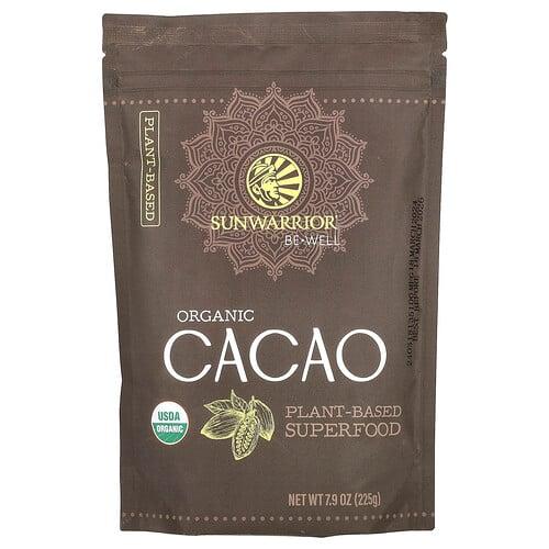 썬워리어 Sunwarrior, Be Well, 유기농 카카오, 225g(7.9oz) 상품 이미지