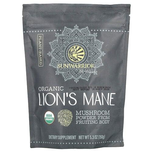 썬워리어 Sunwarrior, Be Well, 유기농 노루궁뎅이버섯, 150g(5.3oz) 상품 이미지