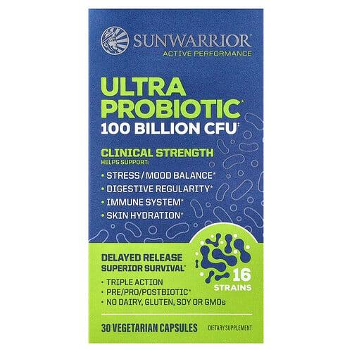 썬워리어 Sunwarrior, 울트라 프로바이오틱, 베지 캡슐 30정 상품 이미지