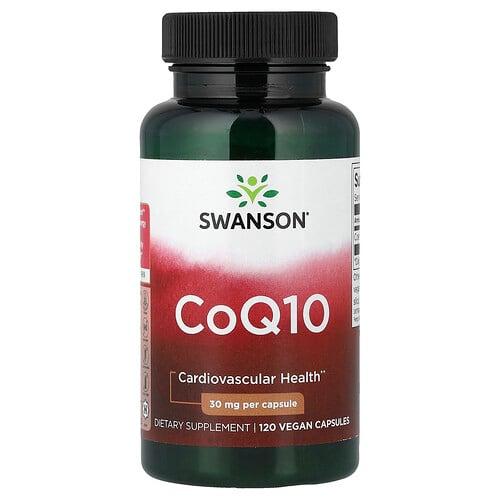 스완슨 비타민 Swanson Vitamins, CoQ10, 30mg, 베지 캡슐 120정 상품 이미지