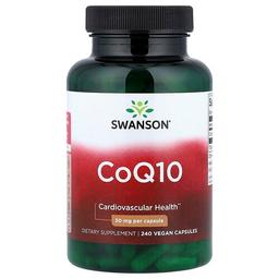 스완슨 비타민 Swanson Vitamins, CoQ10, 30mg, 베지 캡슐 240정