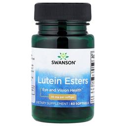 스완슨 비타민 Swanson Vitamins, 루테인 에스터, 20mg, 소프트젤 60정