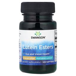 스완슨 비타민 Swanson Vitamins, 루테인 에스터, 6mg, 소프트젤 100정