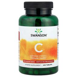 스완슨 비타민 Swanson Vitamins, 완충형 비타민C, 250정
