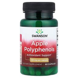 스완슨 비타민 Swanson Vitamins, 사과 폴리페놀, 125mg, 캡슐 60정