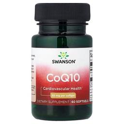 스완슨 비타민 Swanson Vitamins, CoQ10, 30mg, 소프트젤 60정