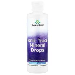 스완슨 비타민 Swanson Vitamins, 이온 미량 미네랄 드롭, 236ml(8fl oz)