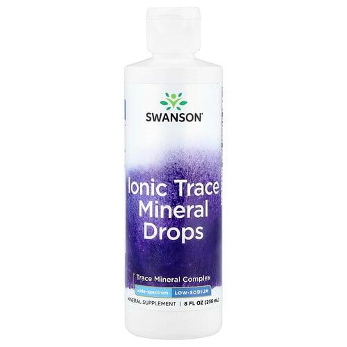 스완슨 비타민 Swanson Vitamins, 이온 미량 미네랄 드롭, 236ml(8fl oz) 상품 이미지
