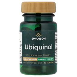 스완슨 비타민 Swanson Vitamins, 유비퀴놀, 200mg, 소프트젤 30정