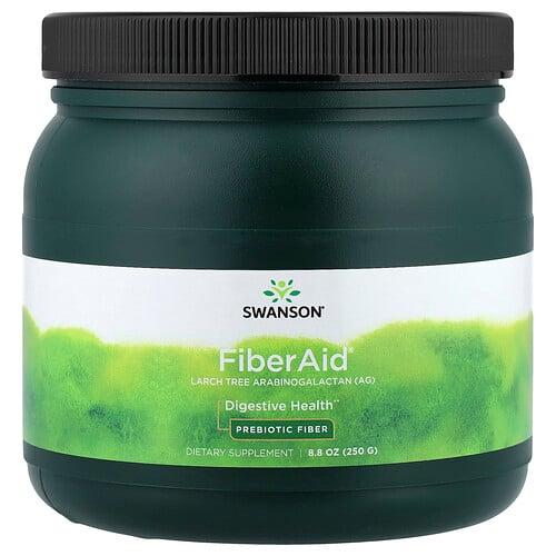 스완슨 비타민 Swanson Vitamins, FiberAid® 낙엽송 아라비노갈락탄(AG), 250g(8.8oz) 상품 이미지