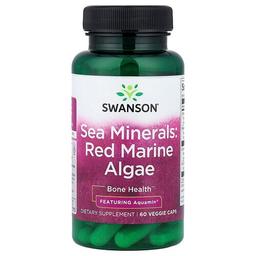 스완슨 비타민 Swanson Vitamins, Sea Minerals, 홍조류, 베지 캡슐 60정