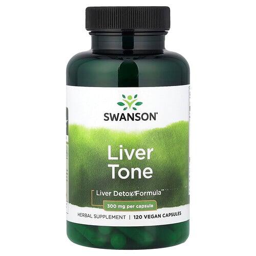 스완슨 비타민 Swanson Vitamins, Liver Tone, 베지 캡슐 120정 상품 이미지