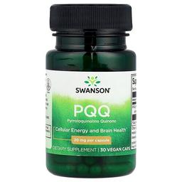 스완슨 비타민 Swanson Vitamins, PQQ, 20mg, 베지 캡슐 30정