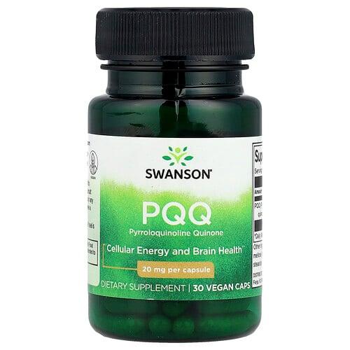 스완슨 비타민 Swanson Vitamins, PQQ, 20mg, 베지 캡슐 30정 상품 이미지