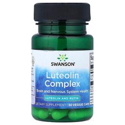 스완슨 비타민 Swanson Vitamins, 루테올린 복합체, 베지 캡슐 30정