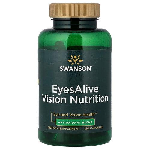 스완슨 비타민 Swanson Vitamins, EyesAlive Vision Nutrition, 캡슐 120정 상품 이미지