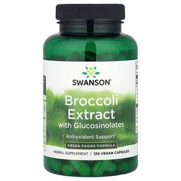 스완슨 비타민 Swanson Vitamins, 글루코시놀레이트 함유 브로콜리 추출물, 비건 캡슐 120정(캡슐 1정당 600mg)