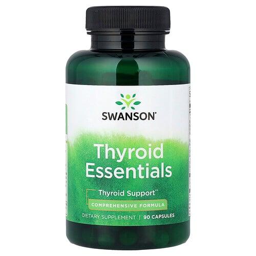 스완슨 비타민 Swanson Vitamins, 갑상선 필수 영양소, 캡슐 90정 상품 이미지