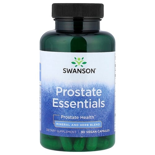 스완슨 비타민 Swanson Vitamins, Prostate Essentials, 베지 캡슐 90정 상세 이미지