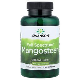 스완슨 비타민 Swanson Vitamins, Full Spectrum® 망고스틴, 500mg, 캡슐 100정