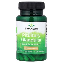 스완슨 비타민 Swanson Vitamins, 뇌하수체선, 80mg, 캡슐 60정