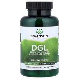 스완슨 비타민 Swanson Vitamins, DGL, 700mg, 캡슐 90정