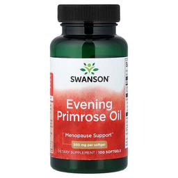 스완슨 비타민 Swanson Vitamins, 달맞이꽃 오일, 500mg, 소프트젤 100정