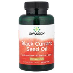 스완슨 비타민 Swanson Vitamins, 블랙커런트 씨오일, 500mg, 소프트젤 180정