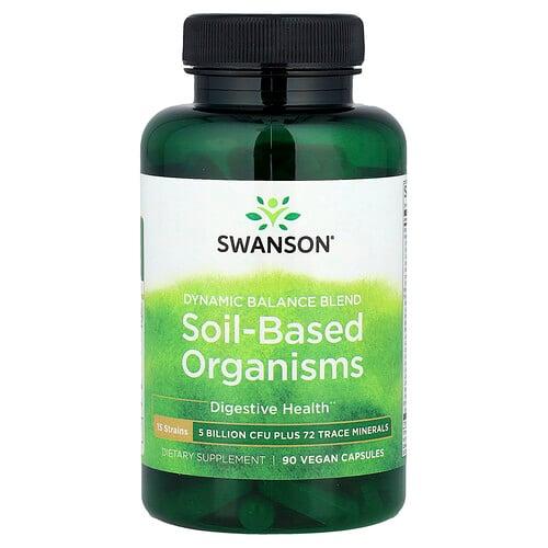 스완슨 비타민 Swanson Vitamins, Soil-based Organics, 베지 캡슐 90정 상품 이미지