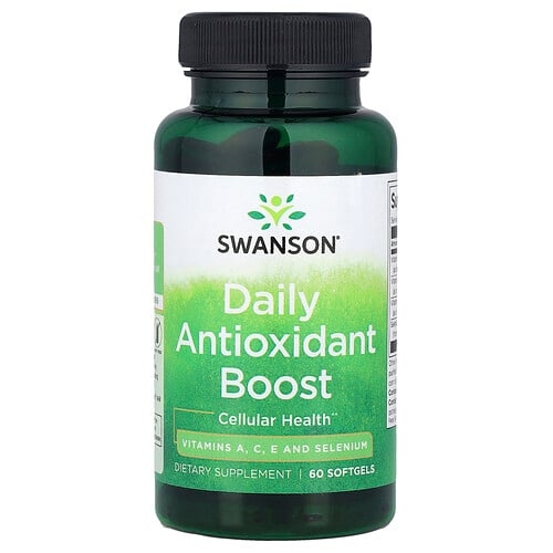 스완슨 비타민 Swanson Vitamins, 데일리 항산화제 부스트, 소프트젤 60정 상세 이미지