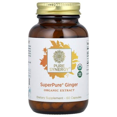 퓨어 시너지 Pure Synergy, SuperPure® 생강, 캡슐 60정 상품 이미지