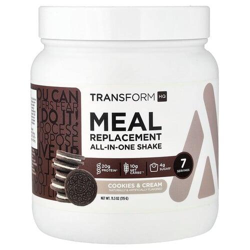 트랜스폼HQ TransformHQ, 에브리데이, 식사 대용 셰이크, 쿠키 앤 크림, 315g(11.1oz) 상품 이미지
