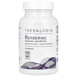 테라로직 Theralogix, 베르베린, 흡수력 강화, 캡슐 90정(캡슐 1정당 550mg)
