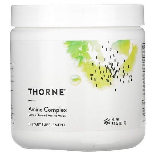 쏜 리서치 Thorne, 아미노산 복합체, 레몬, 231g(8.1oz) 상세 이미지