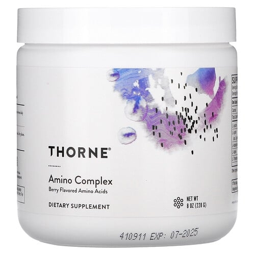 쏜 리서치 Thorne, 아미노 복합체, 베리 맛, 228g(8oz) 상세 이미지