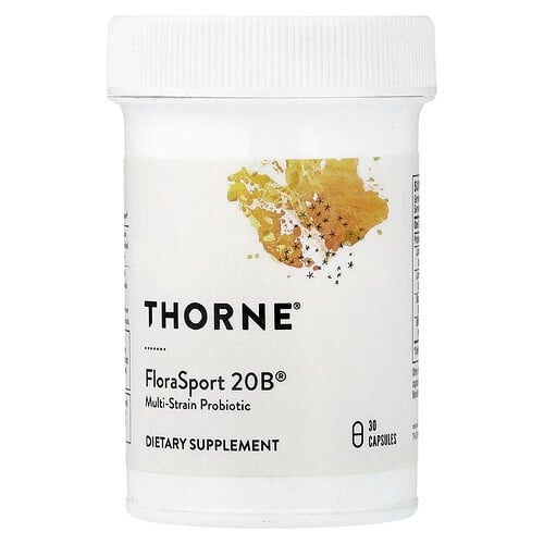 쏜 리서치 Thorne, FloraSport 20B®, 캡슐 30정 상세 이미지