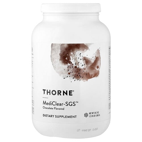 쏜 리서치 Thorne, MediClear-SGS™, 초콜릿 맛, 1,083g(2.39lb) 상세 이미지
