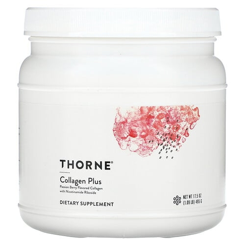 쏜 리서치 Thorne, 콜라겐 플러스, 패션 베리, 495g(1.09lb) 상세 이미지