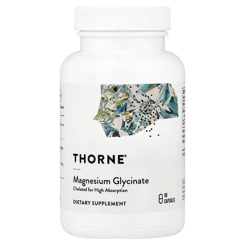 쏜 리서치 Thorne, 마그네슘 글리시네이트, 캡슐 90정(캡슐 1정당 120mg) 상세 이미지