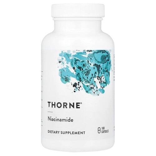 쏜 리서치 Thorne, 나이아신아마이드, 캡슐 180정(캡슐 1정당 500mg) 상품 이미지