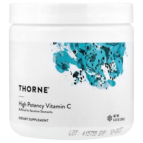 쏜 리서치 Thorne, 비타민C, 고효능, 240g(8.47oz) 상품 이미지