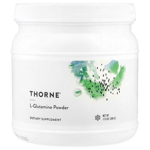 쏜 리서치 Thorne, L-글루타민 분말, 504g(17.8oz) 상품 이미지