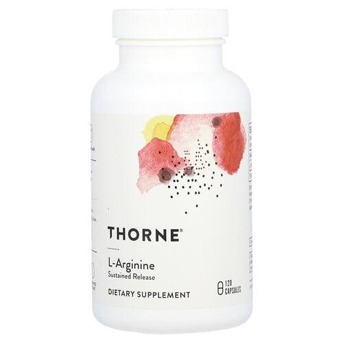 쏜 리서치 Thorne, L-아르기닌, 캡슐 120정(캡슐당 500mg) 상품 이미지