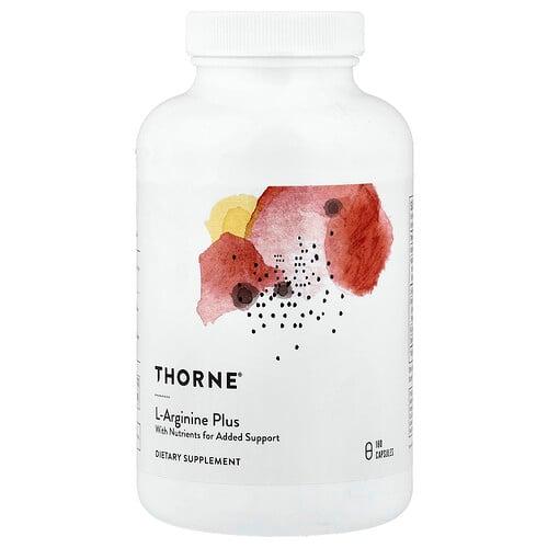 쏜 리서치 Thorne, Perfusia Plus, 아르기닌 플러스 보조 인자, 캡슐 180정 상품 이미지